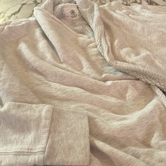 GAIAM lined open front cardigan sz M - Picture 4 of 7